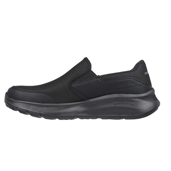NIB Skechers Mens Relaxed Fit Equalizer 5.0 Persistable Slip On Black Shoes 9.5 - Picture 7 of 9